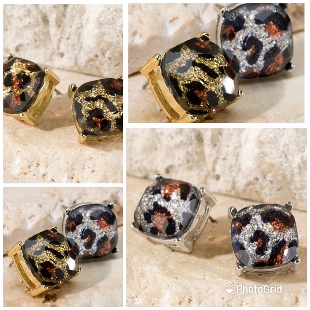 Square Stud Fashion Jewelry
